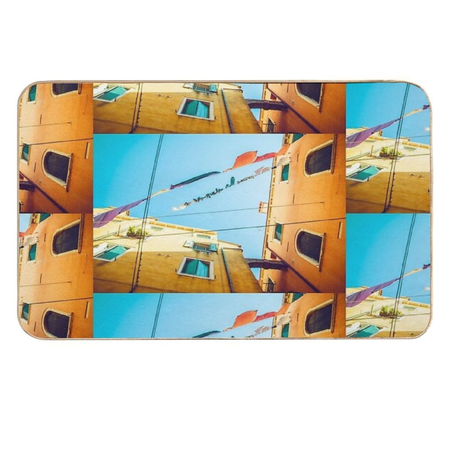 Venice's Architecture Stain-Proof Bath Mat