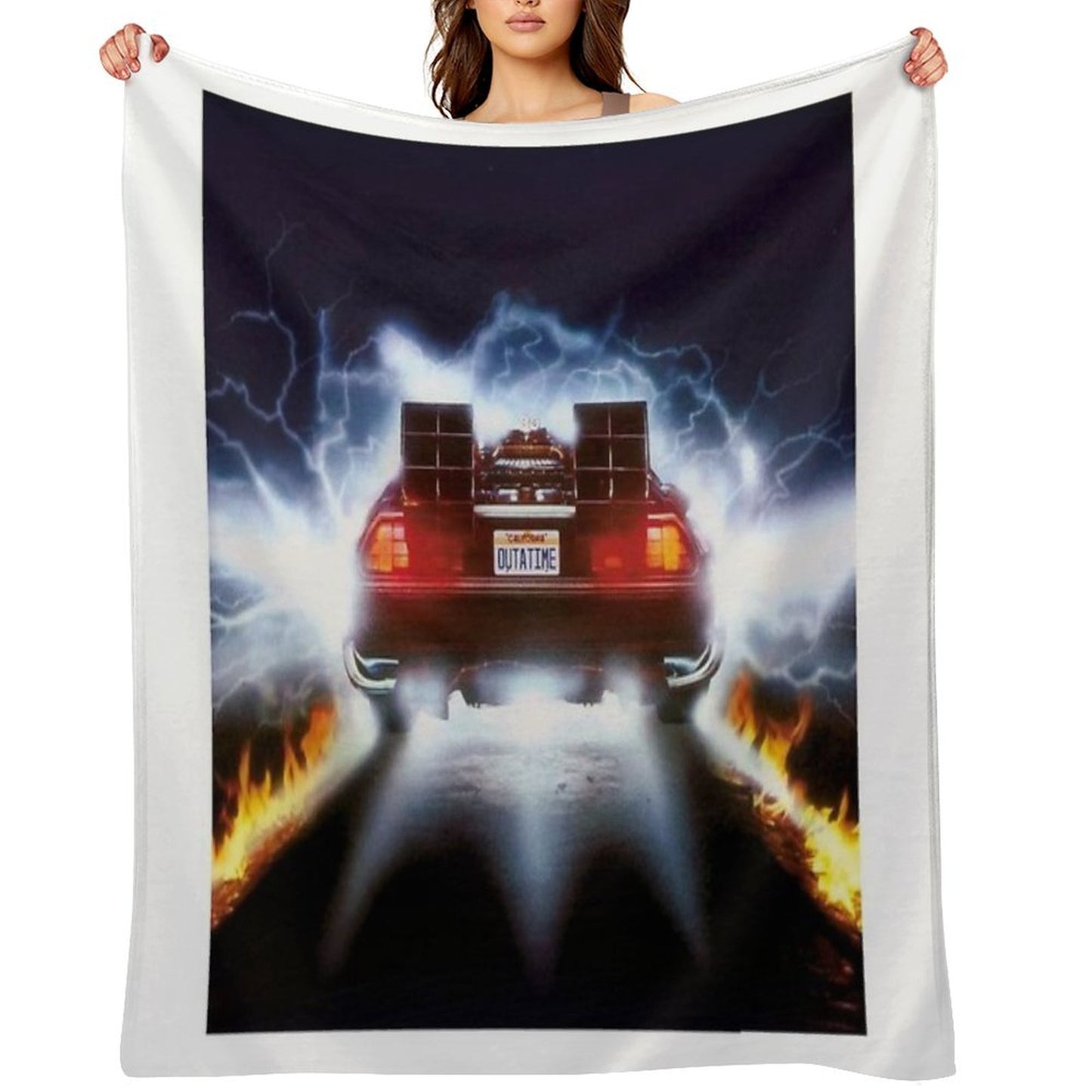 Back to The Futur Easy Care Throw Blanket