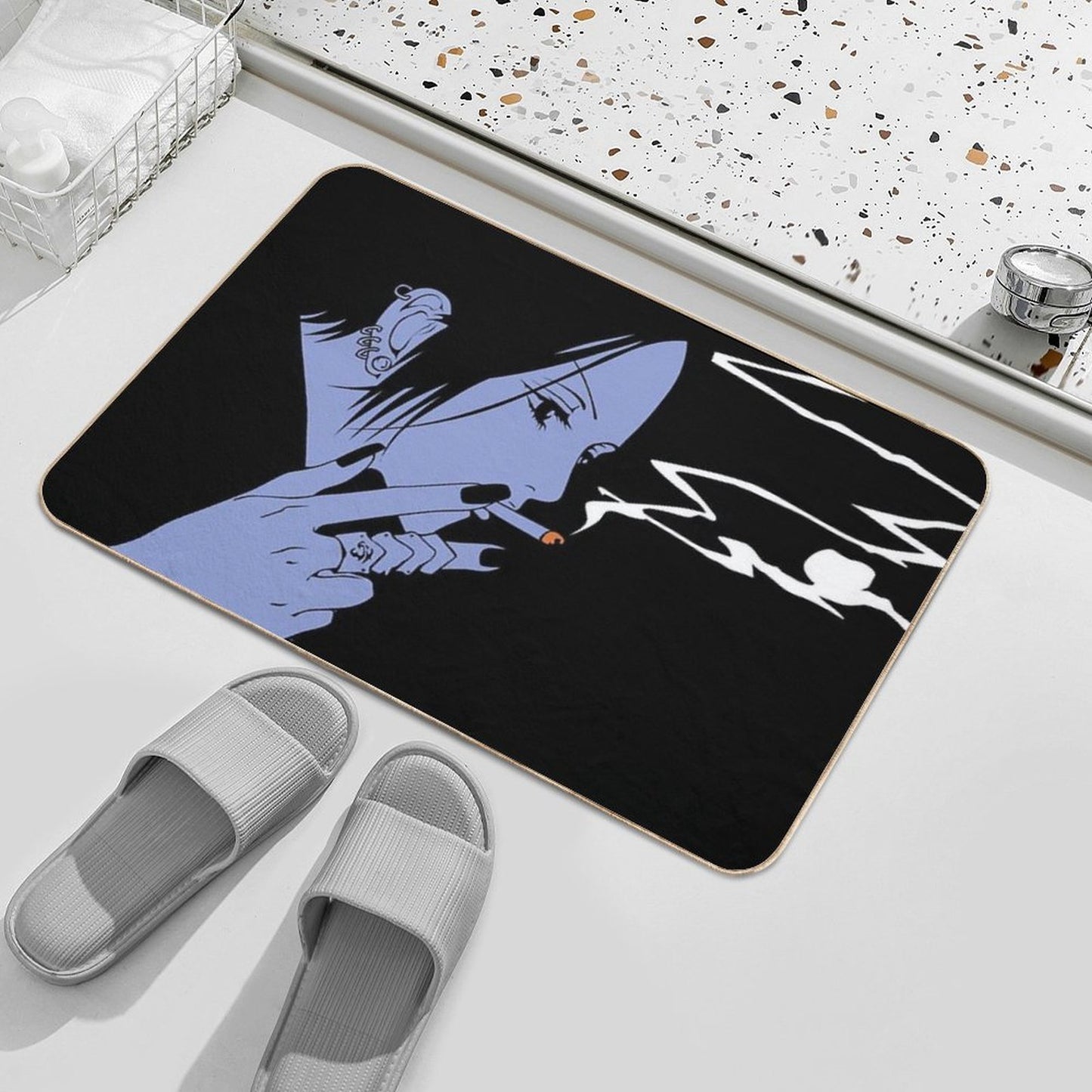 NANA Anime Dirt-Trapping Bath Mat