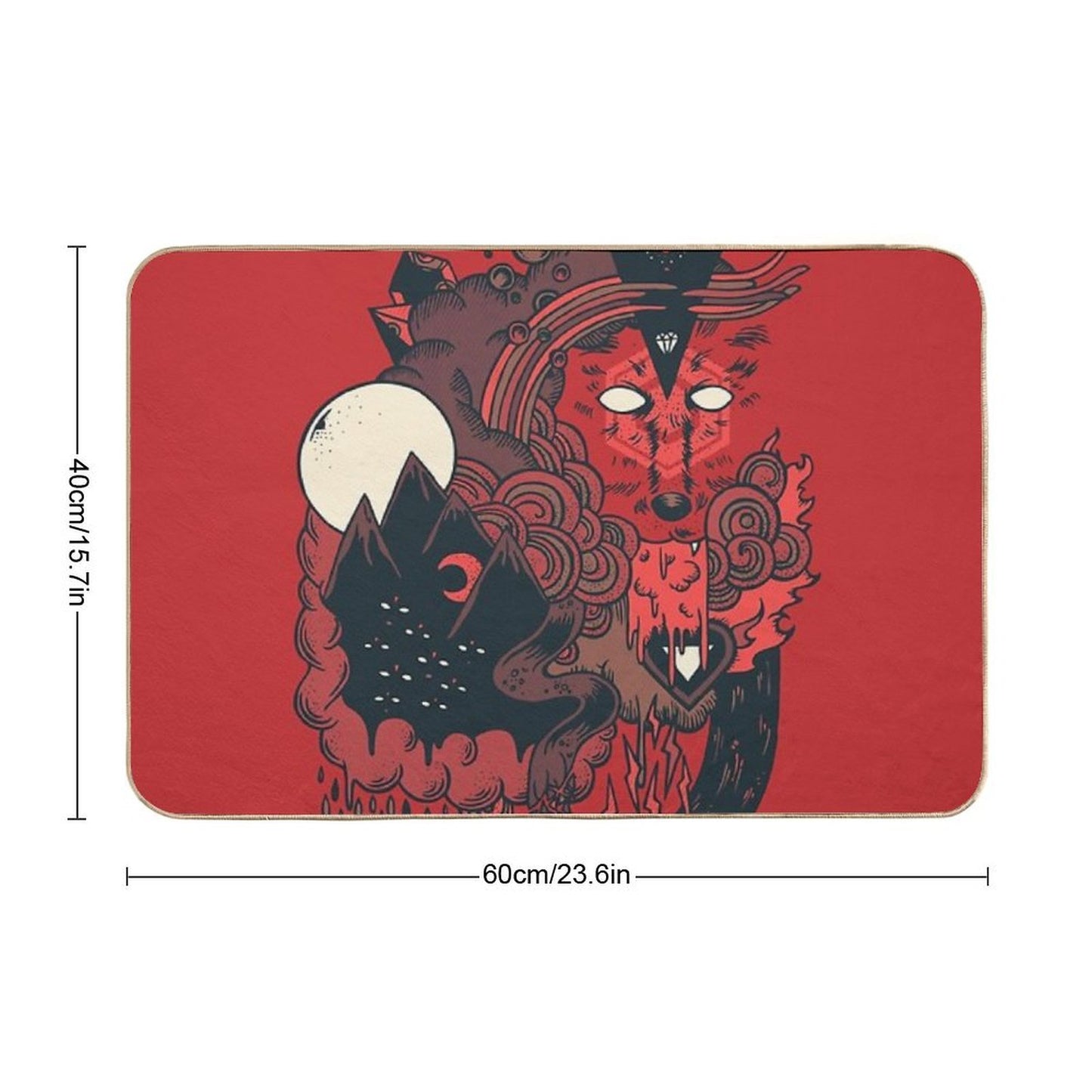 Leader of The Pack Long-Lasting Bath Mat