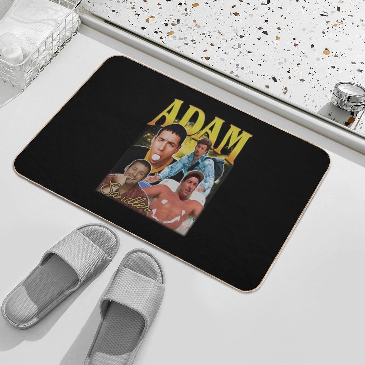 Adam Sandler 90s Repositionable Bath Mat