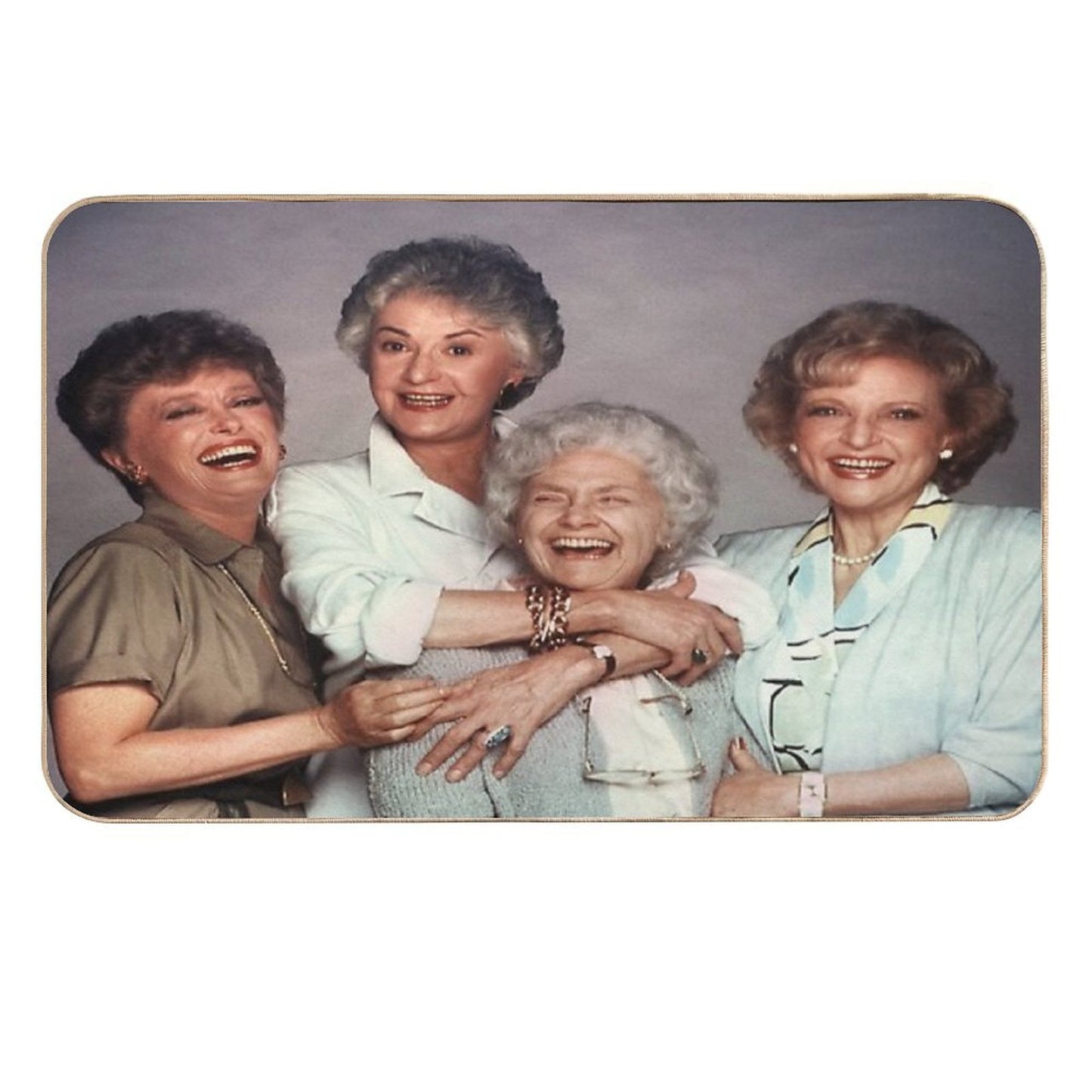 The Golden Girls Dirt-Trapping Bath Mat
