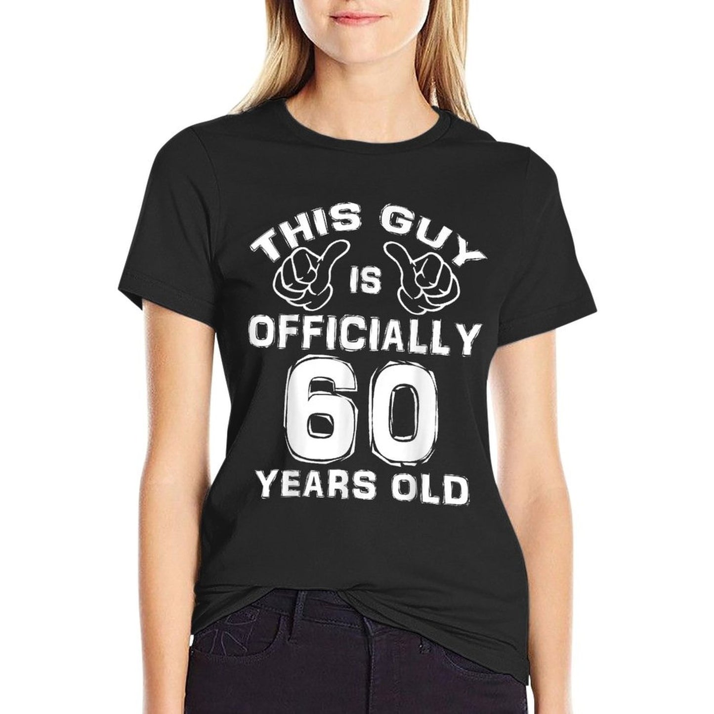 This Guy Is Officially 60 Years Old 60th Birthday Moisture-wicking T-Shirt