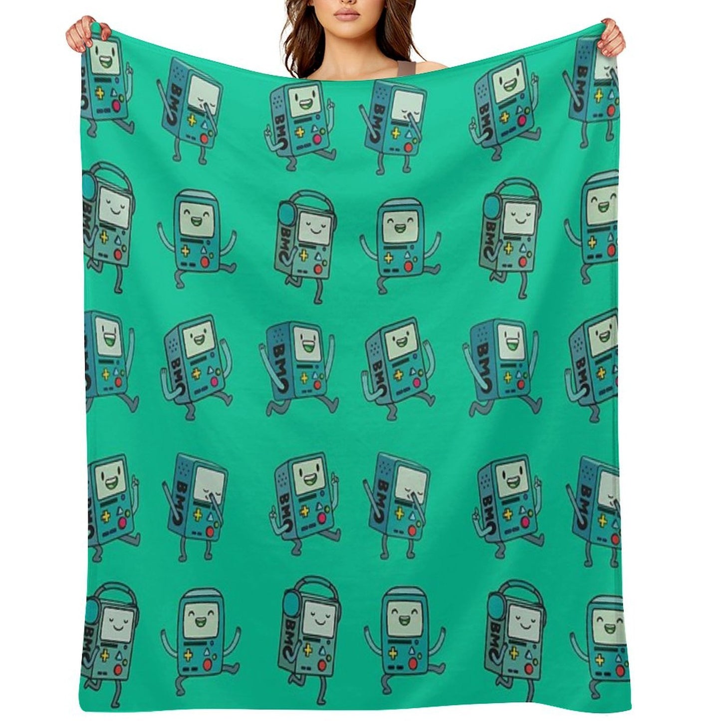 BMO Machine-washable Throw Blanket