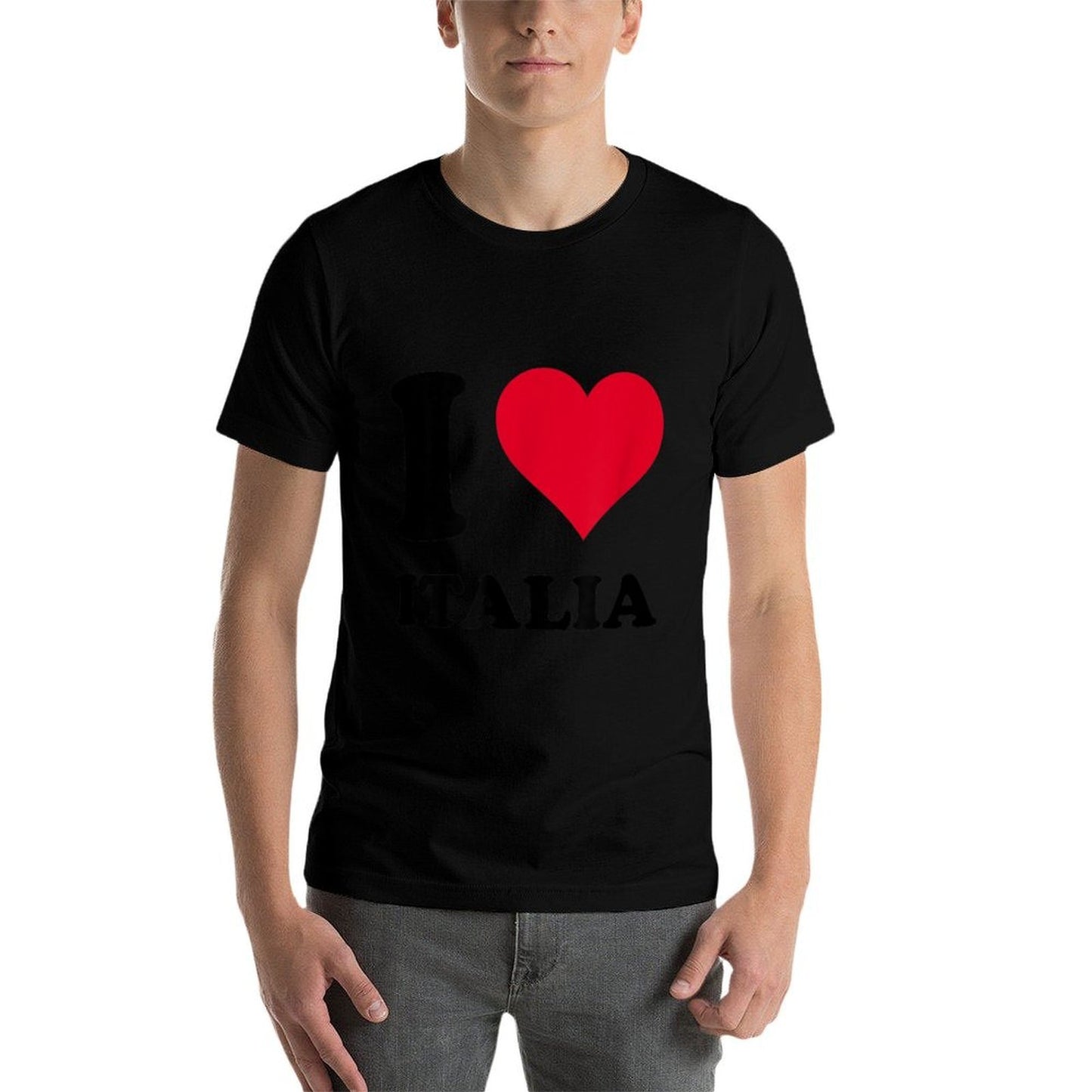 I Love Italia  Polyester Blend T-Shirt