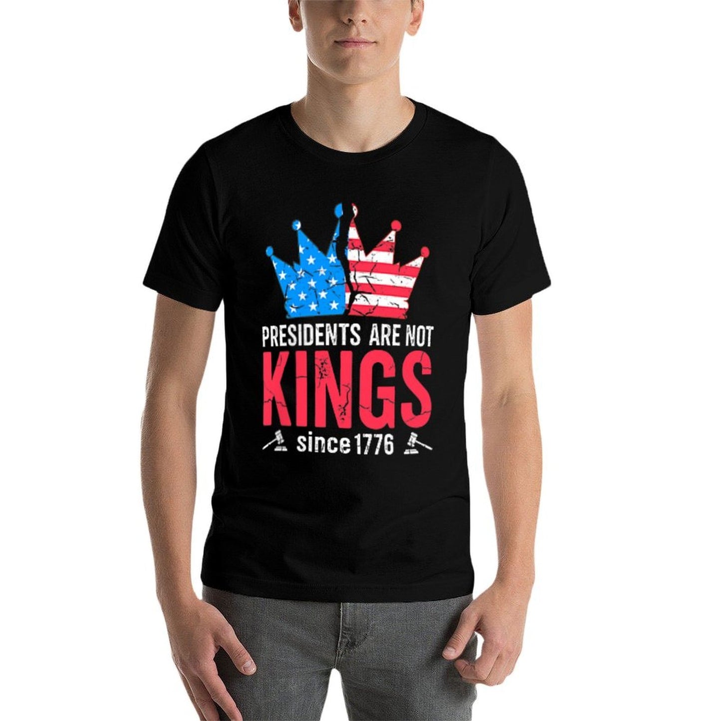 Presidents Are Not Kings No King In America US Pocket Design Vintage-inspired T-Shirt