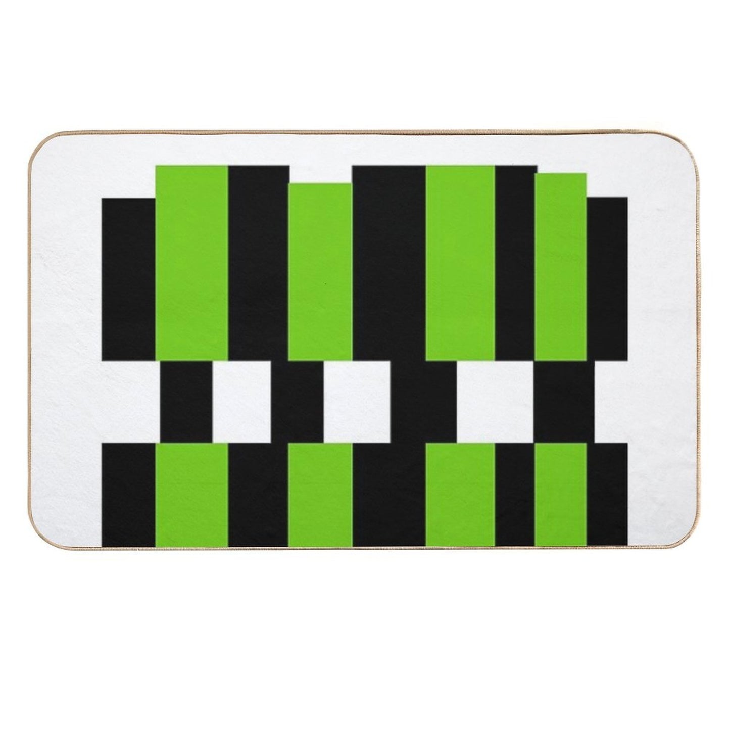 Geometric Pattern Anti-Trip Bath Mat