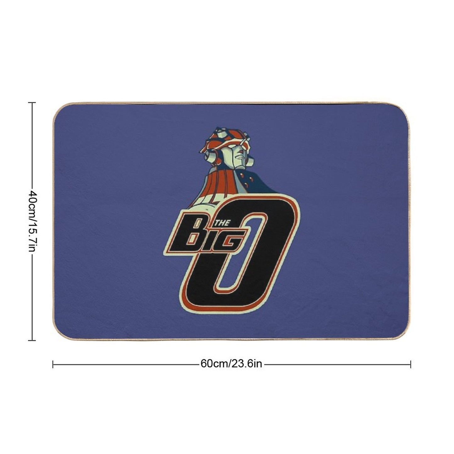 The Big O Adult Swim Anime Durable Bath Mat