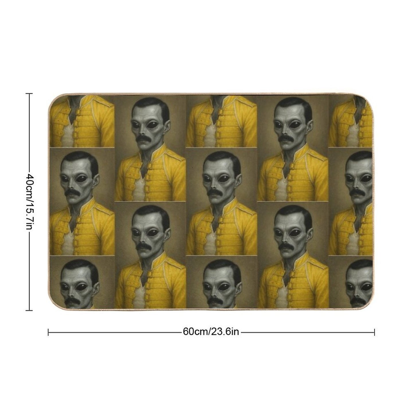Freddie Mercury Eco-Friendly Bath Mat