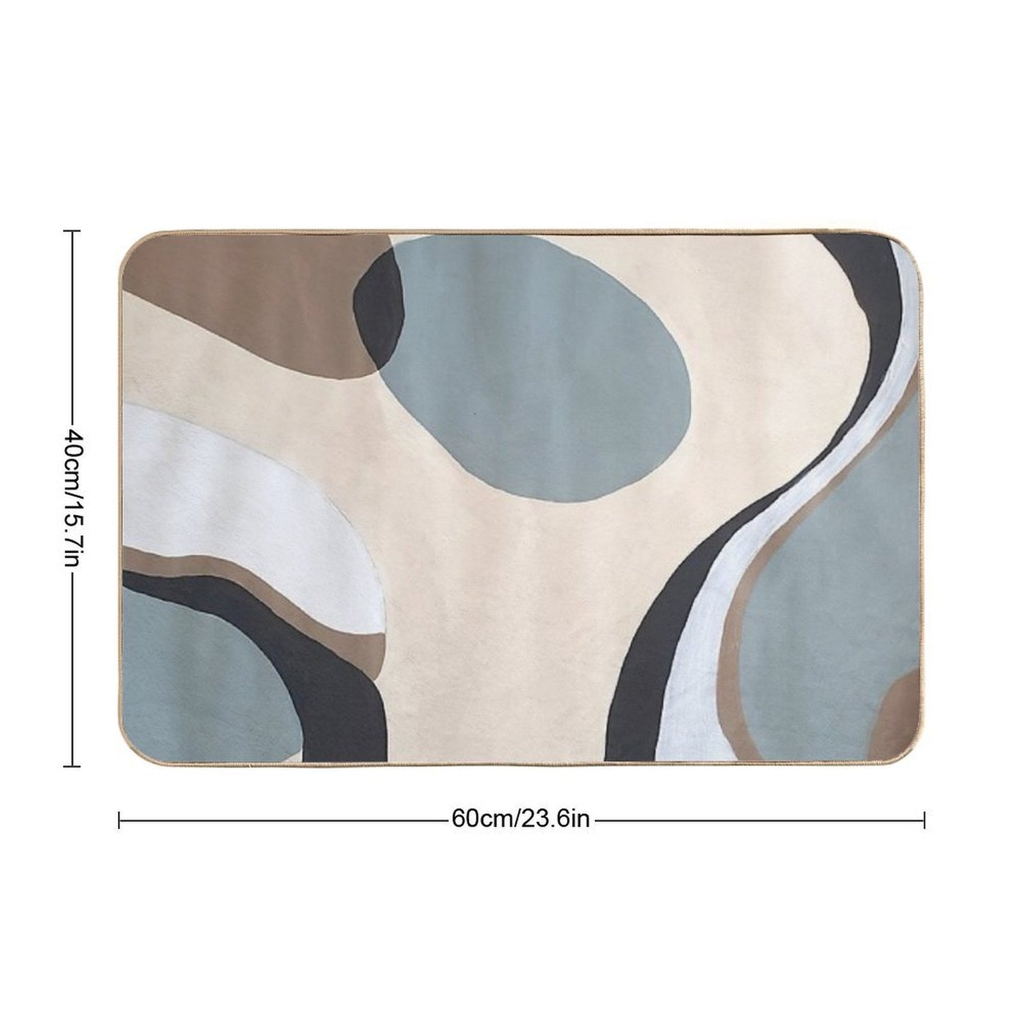 Abstract II Multi-Purpose Bath Mat