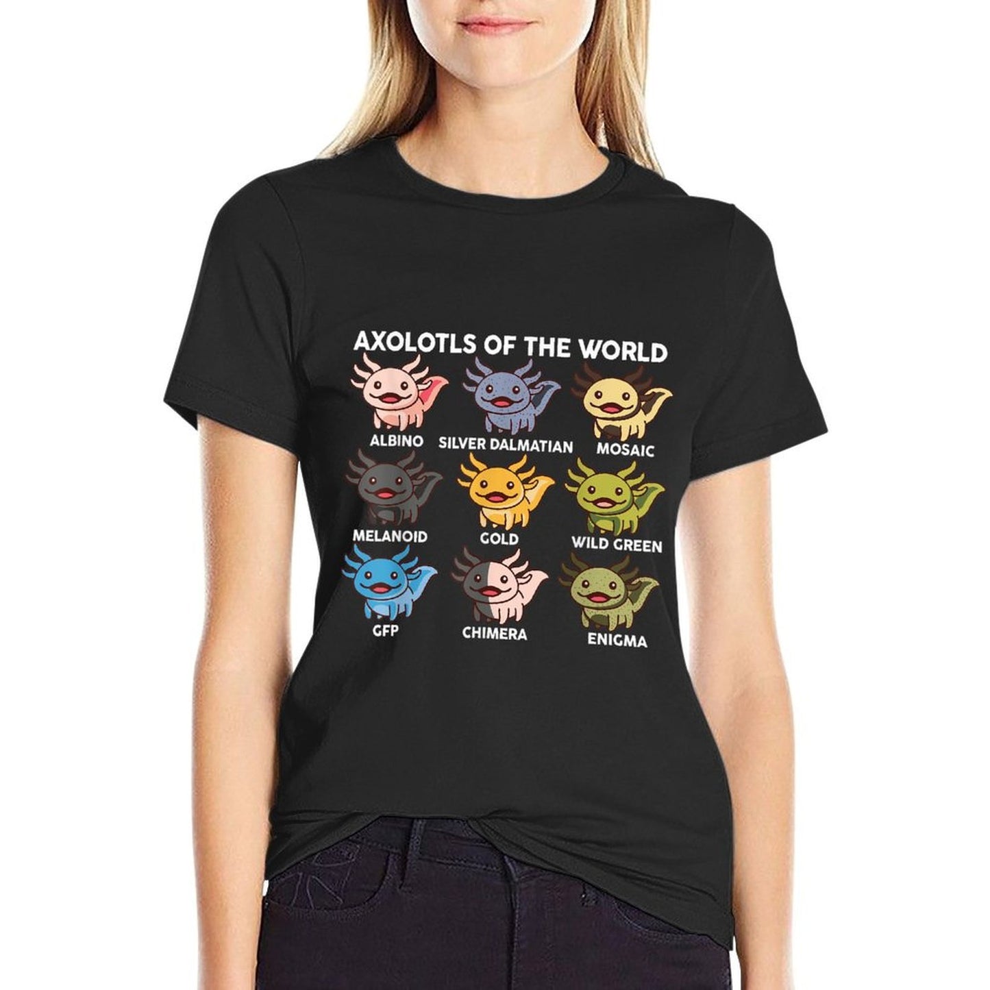 Axolotl-Shirt Axolotl of World Kids Odor-resistant T-Shirt