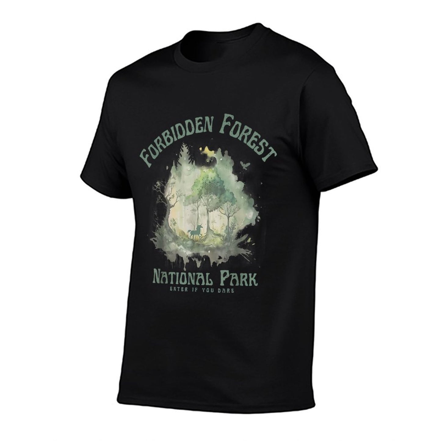 Visit The Forbidden Forest National Park Hiking Camping High-quality Stitching T-Shirt