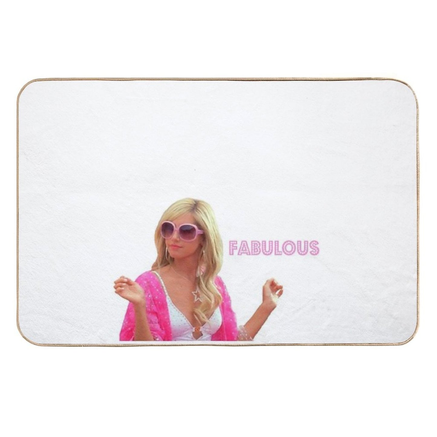 Sharpay Fabulous Slip-Resistant Bath Mat