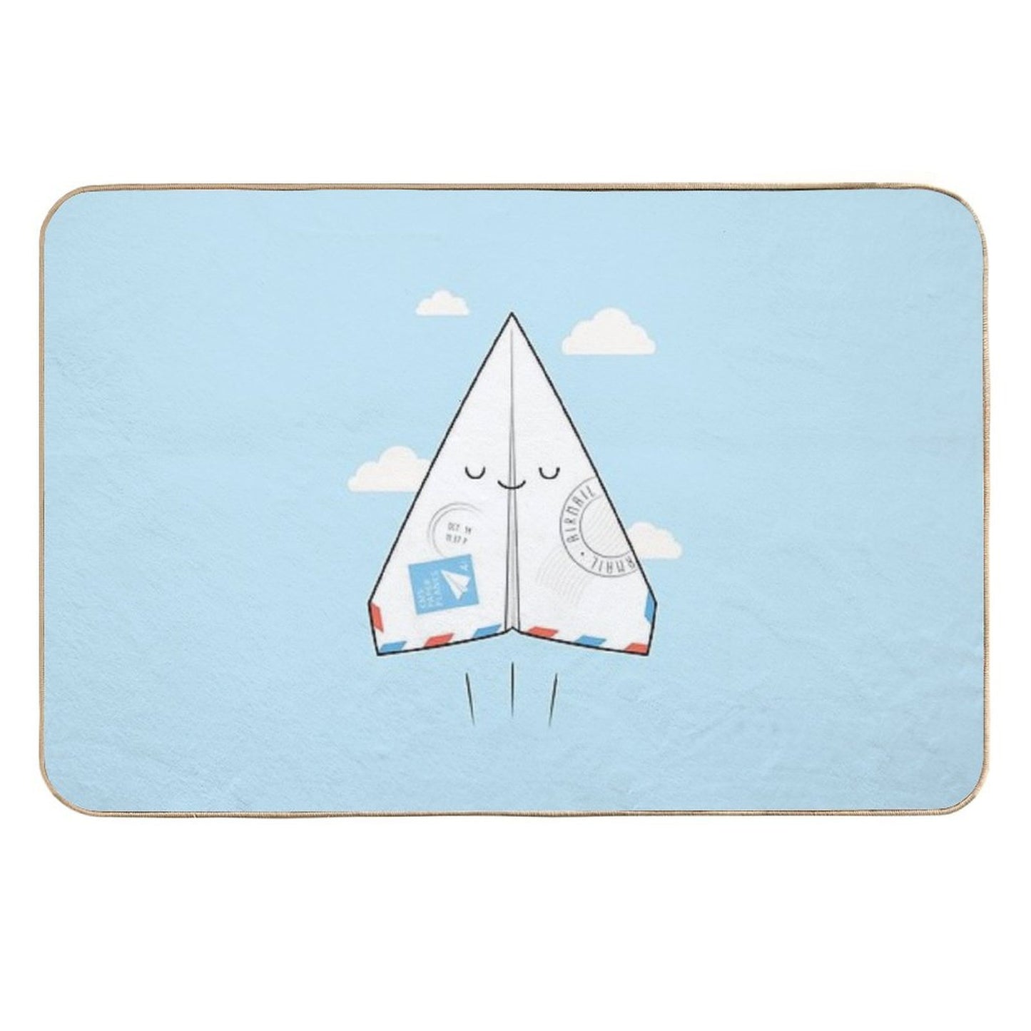 Airmail Absorbent Bath Mat