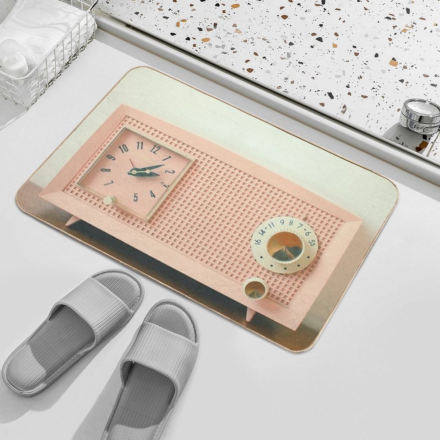 Easy Listening Dirt-Trapping Bath Mat