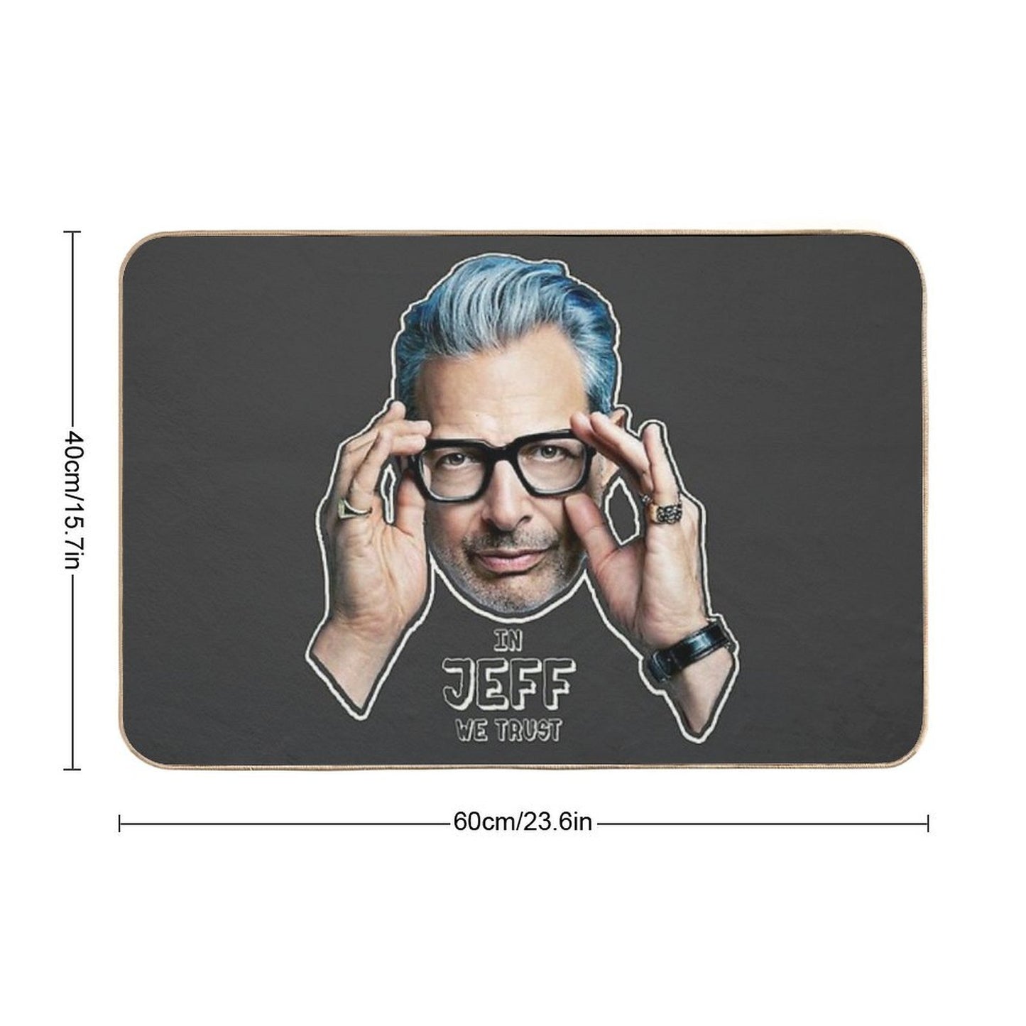 Jeff Goldblum Durable Bath Mat