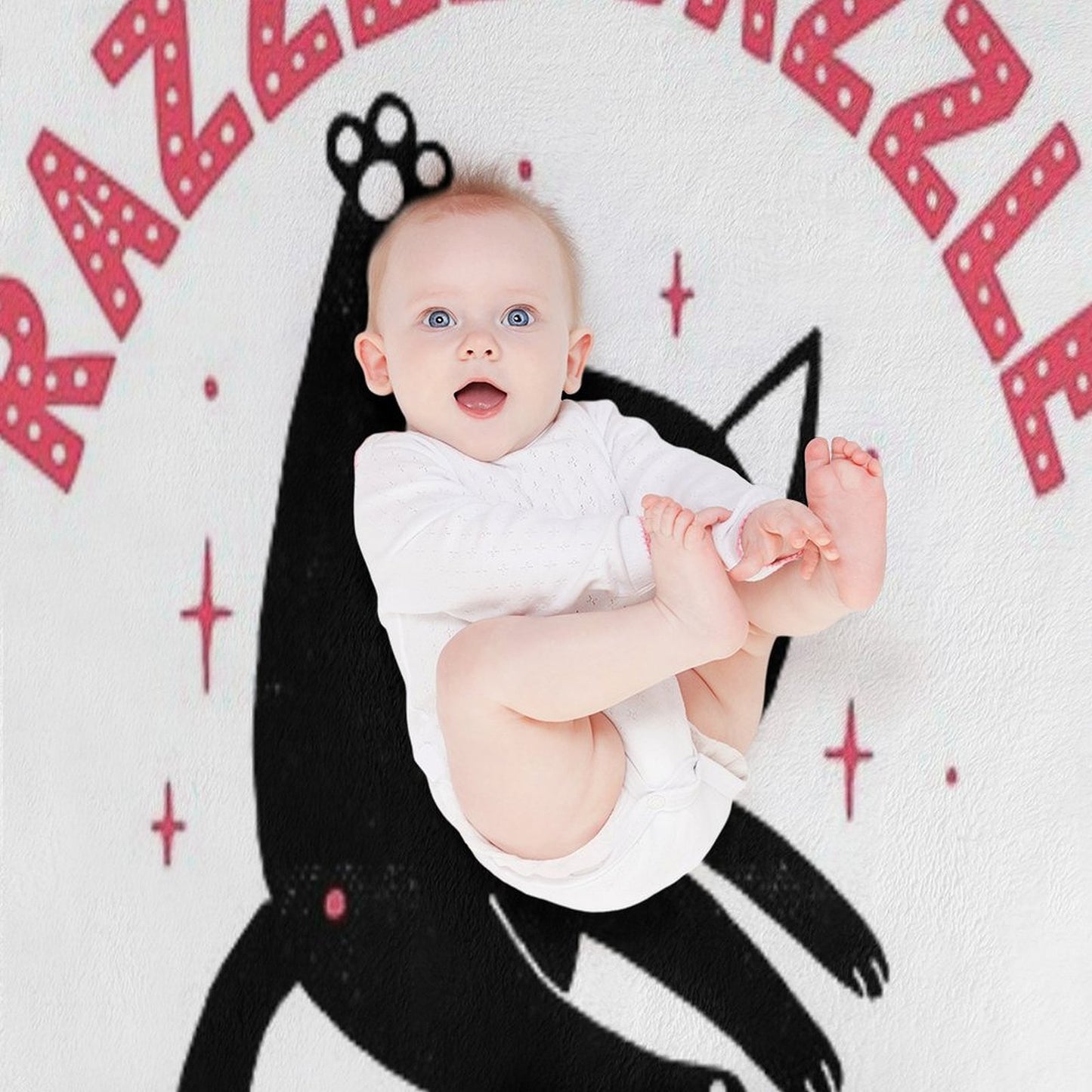 The Ol' Razzle Dazzle Sustainable Throw Blanket