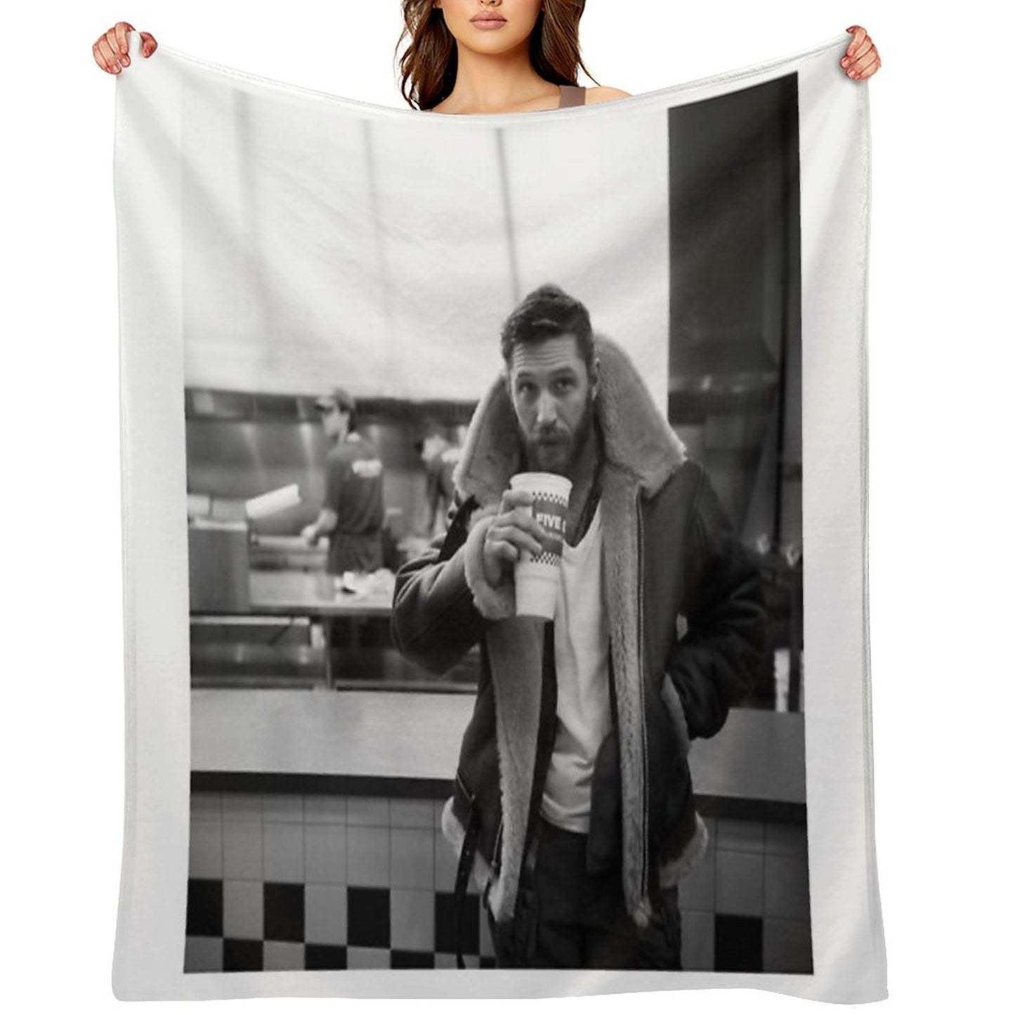 Tom Hardy Shrink-resistant Throw Blanket