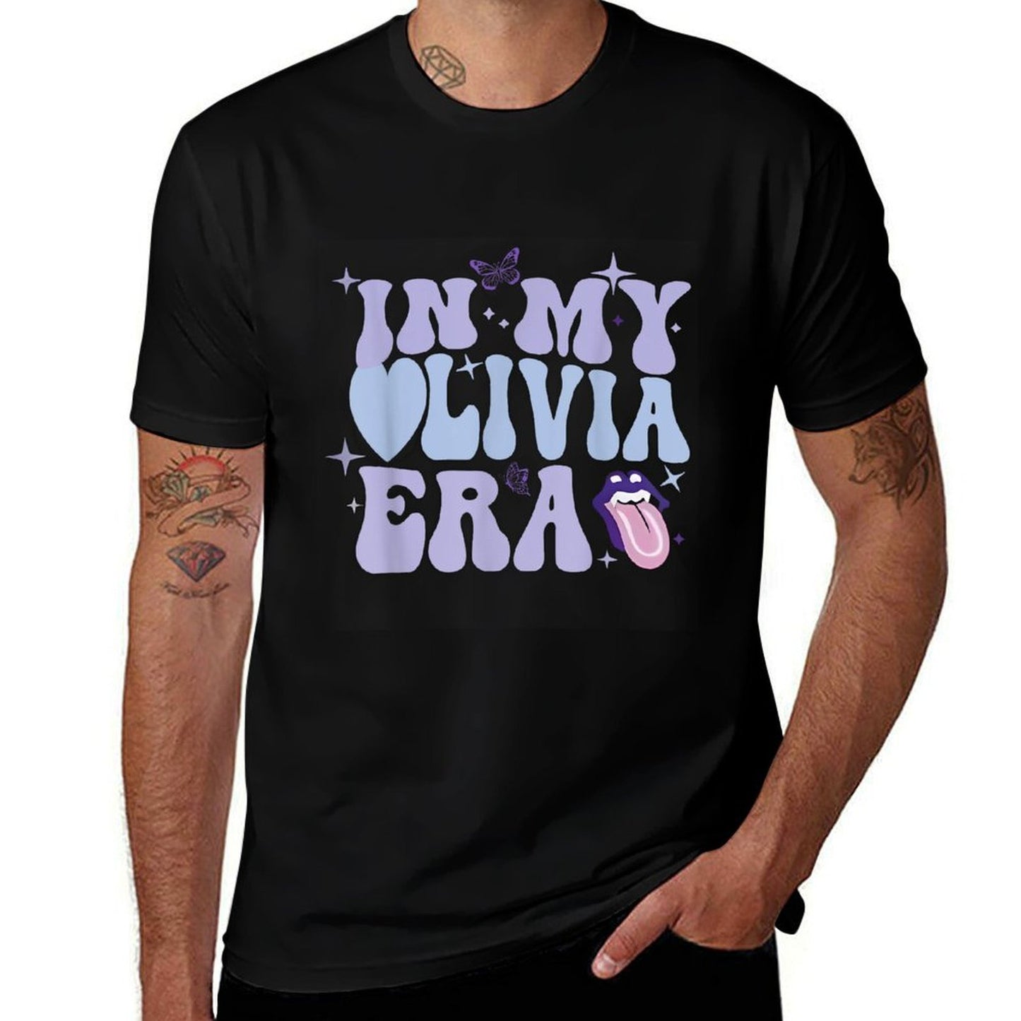 Retro In My Olivia Era For Men Women Kids Graphic-printed T-Shirt