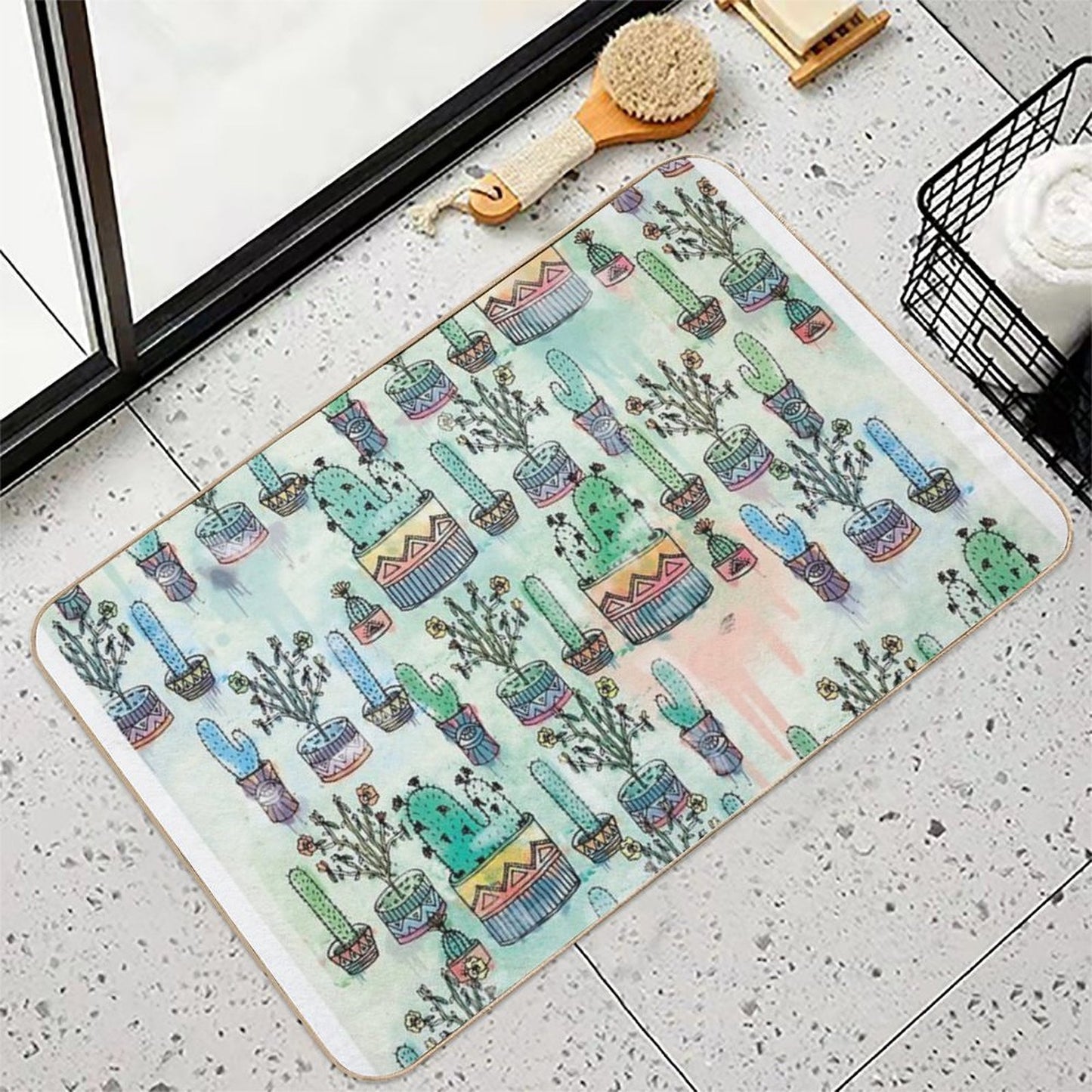 My Rainbow Garden Multi-Purpose Bath Mat