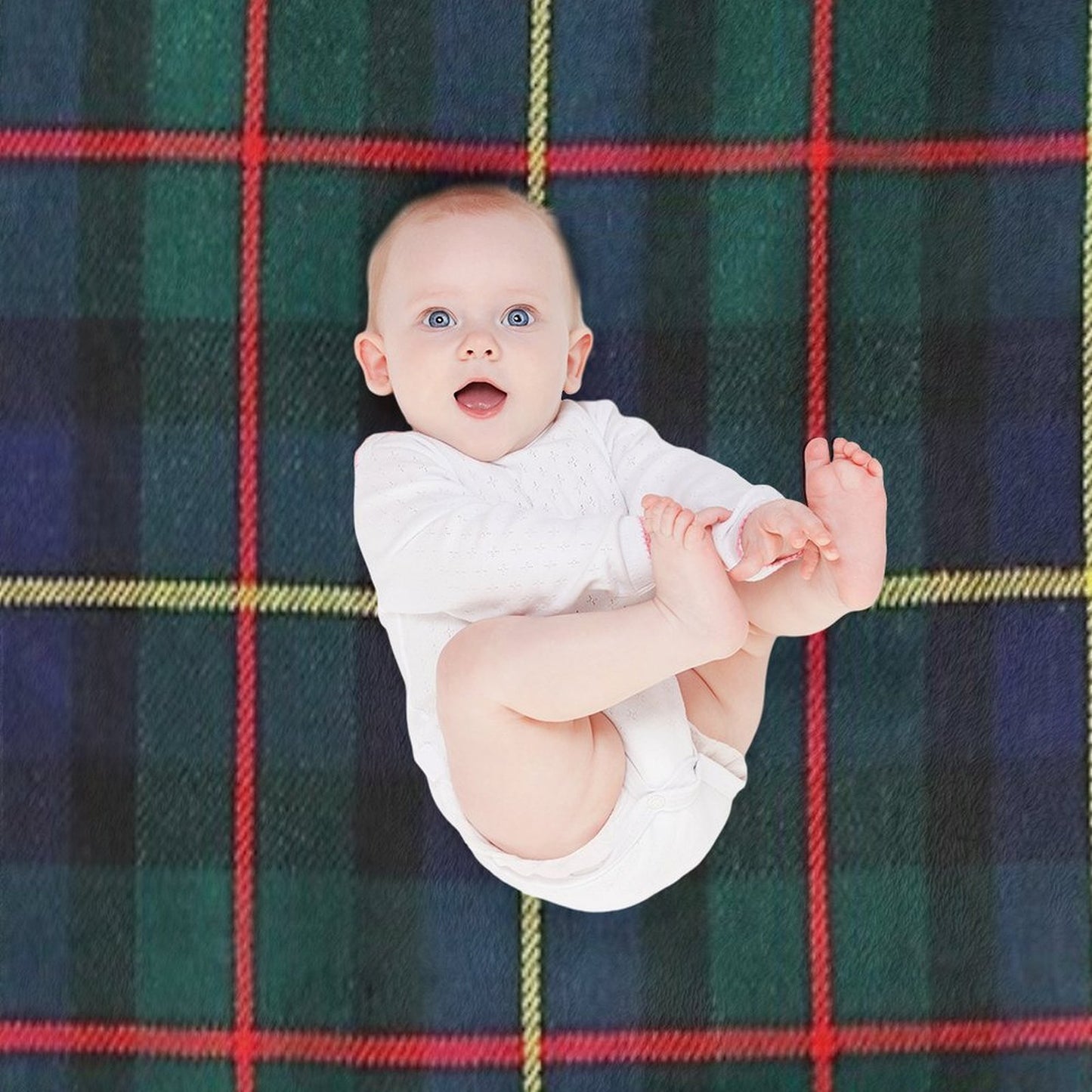 MacLeod Hunting Tartan Lightweight Throw Blanket