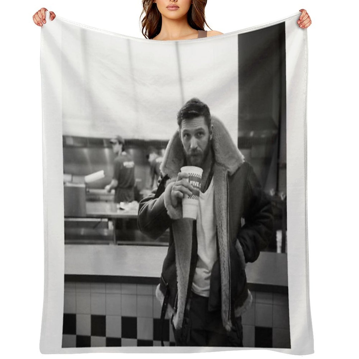 Tom Hardy Shrink-resistant Throw Blanket