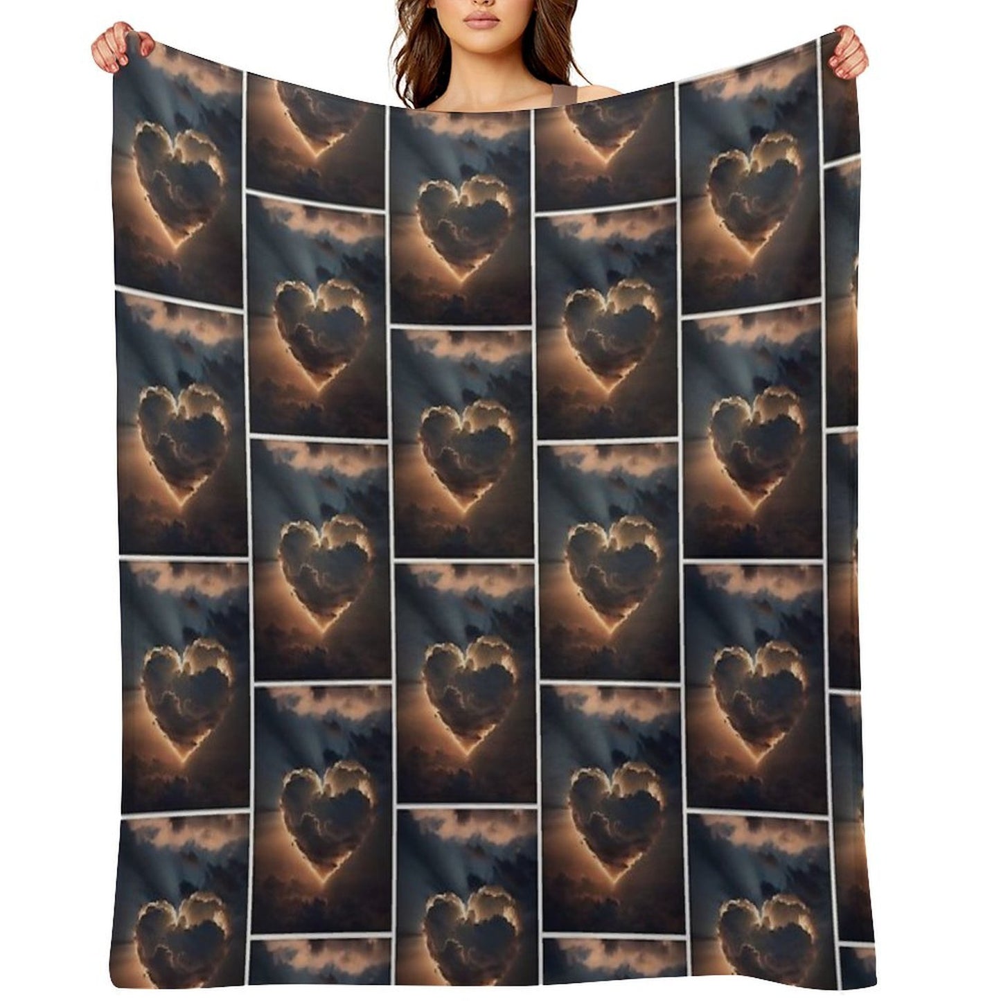 Love Cloud Style 1 Plush Throw Blanket