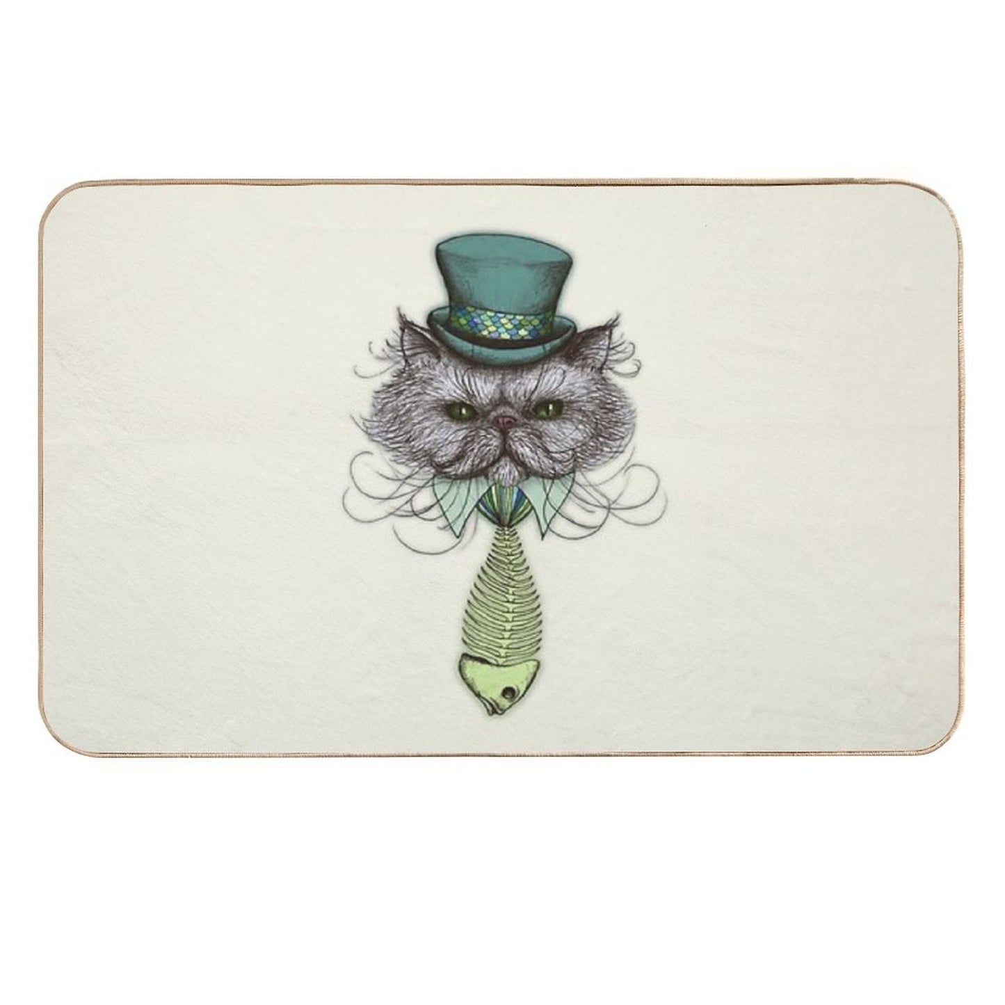 Not Your Average Cat Versatile Bath Mat