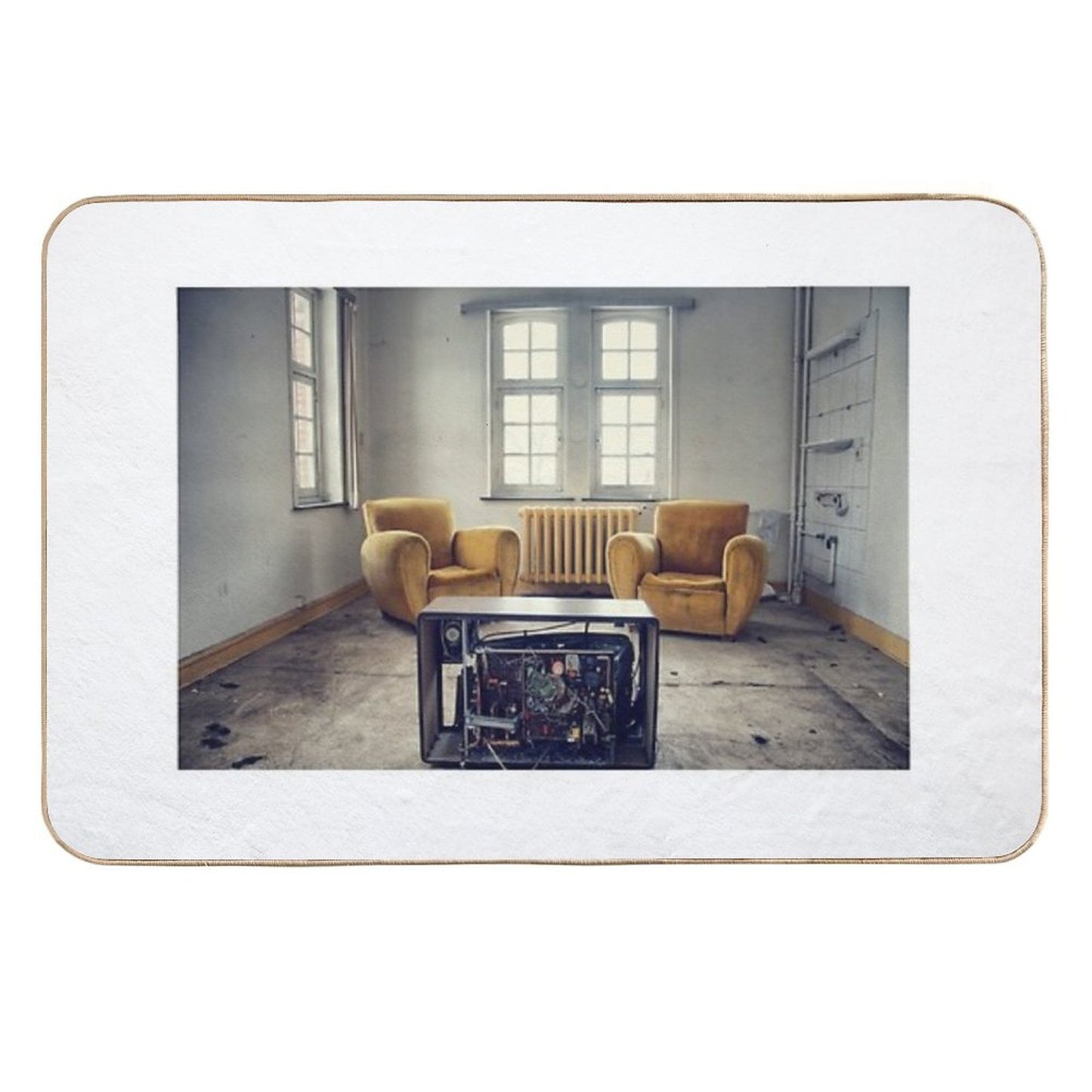 TV Room Stain-Proof Bath Mat