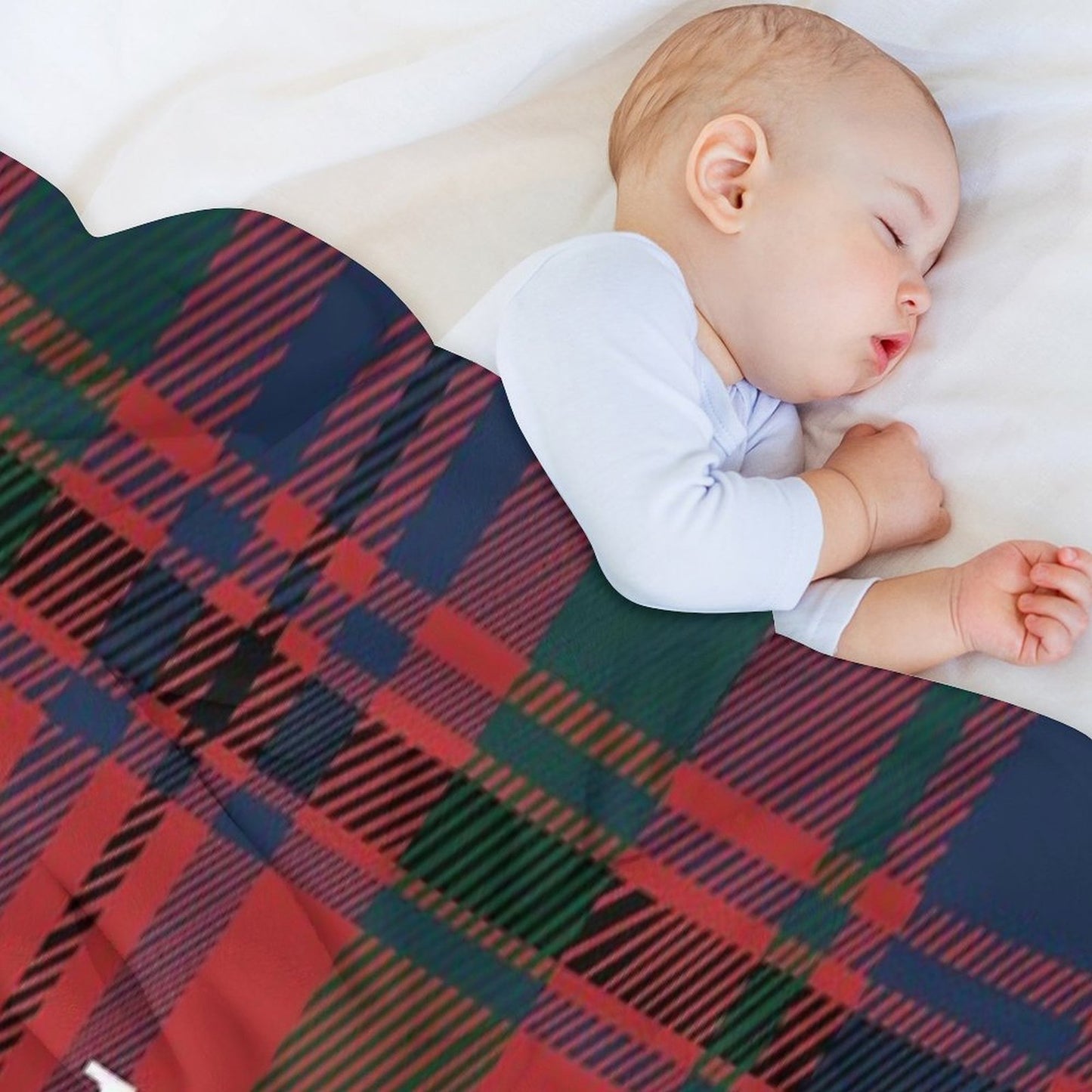 MacMurray College Tartan Sustainable Throw Blanket