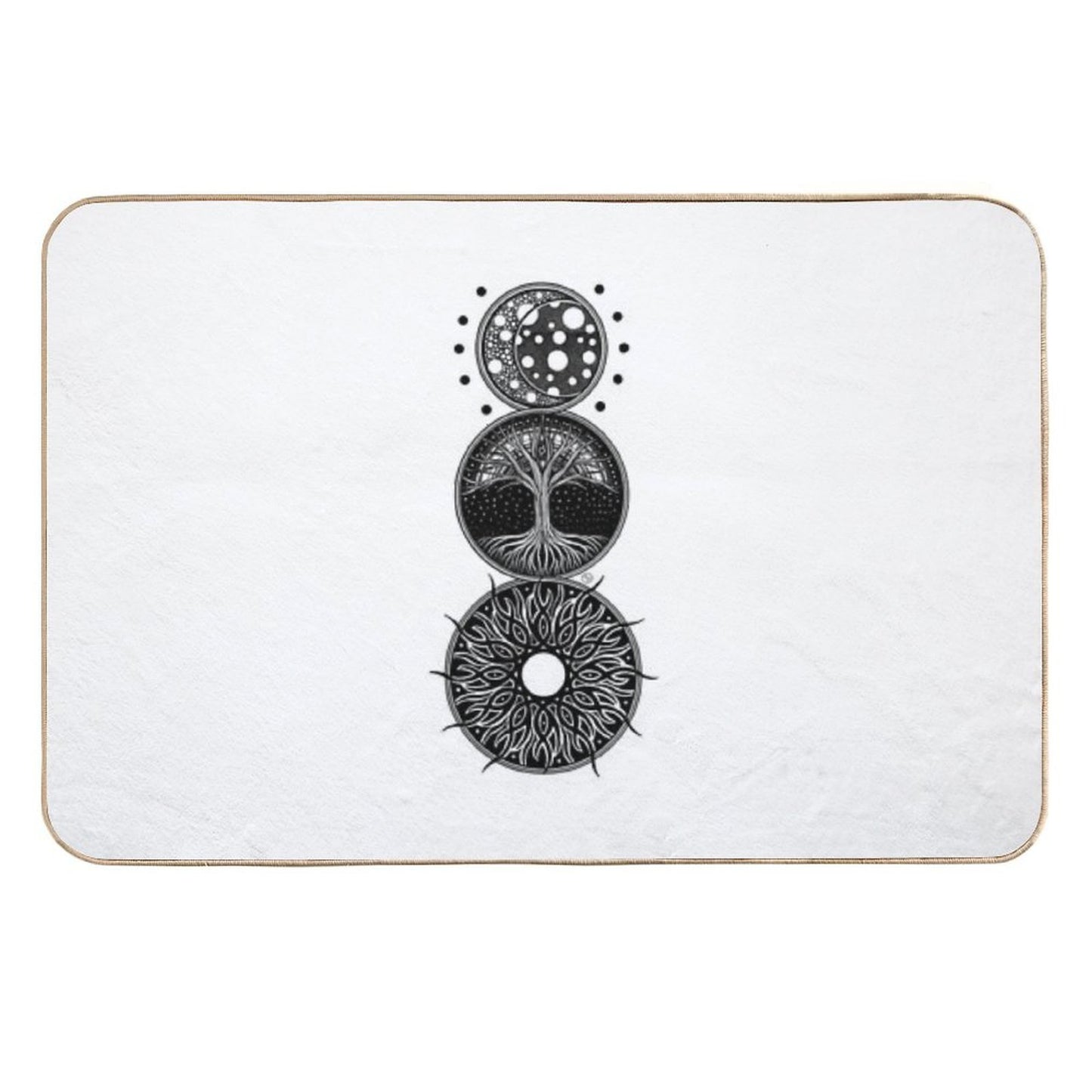 EP. MOON LIFE SUN Odorless Bath Mat
