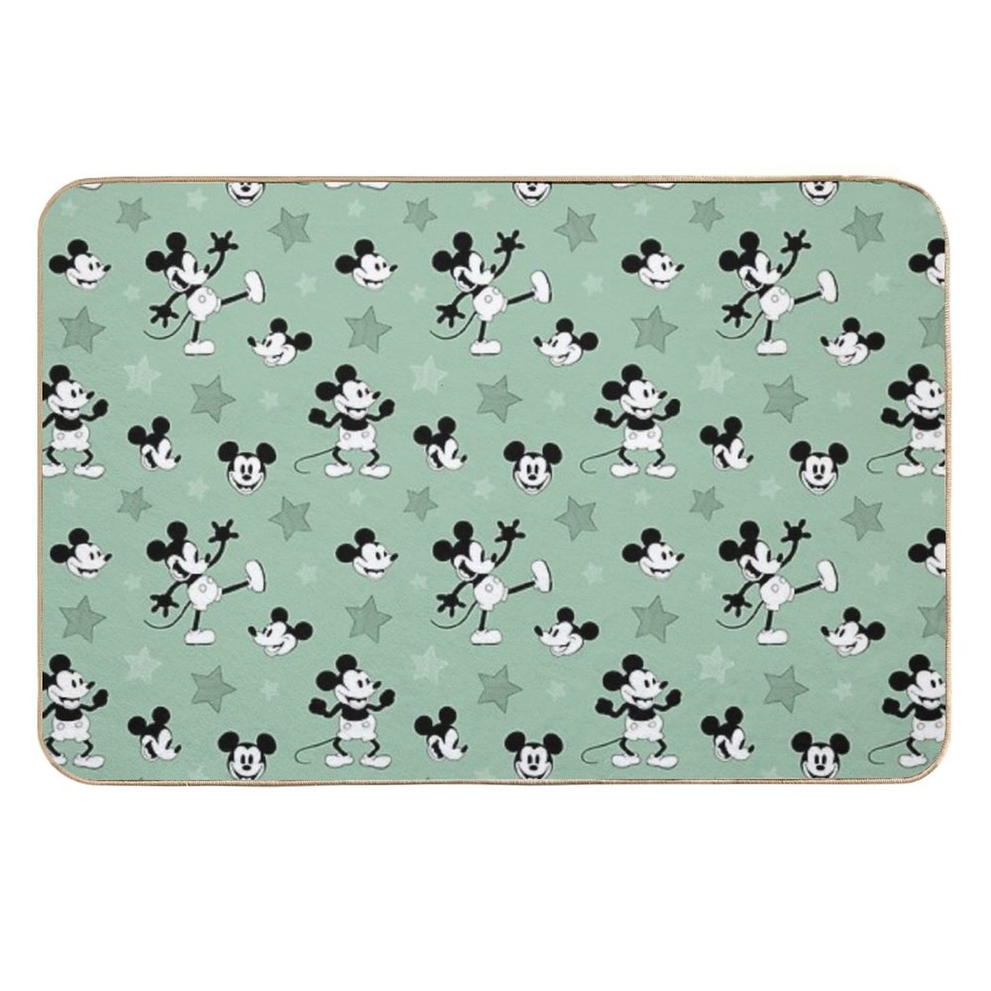Steamboat Mickey Pattern Eco-Friendly Bath Mat