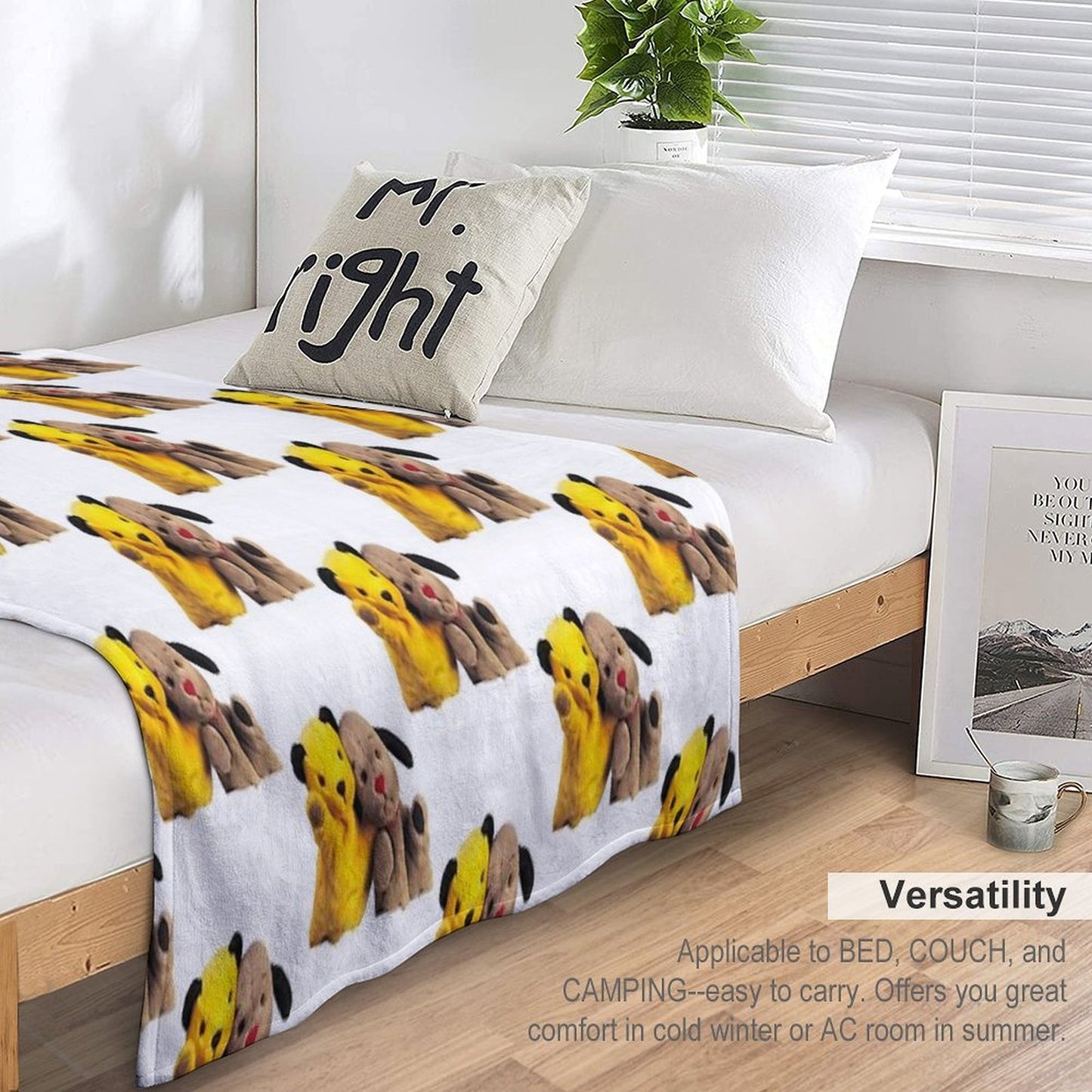 Sooty And Sweep Comfort Throw Blanket