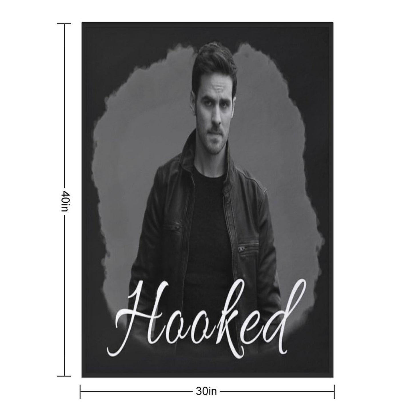 Hooked Sustainable Throw Blanket