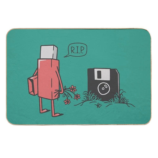 RIP Floppy  Odorless Bath Mat