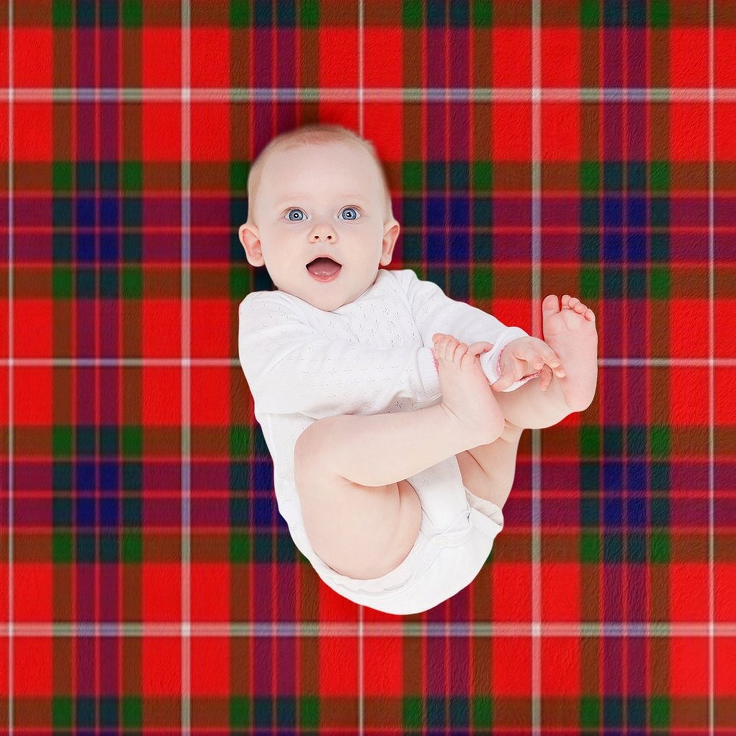 Simpson Surname Last Name Scottish Tartan Anti-pilling Throw Blanket
