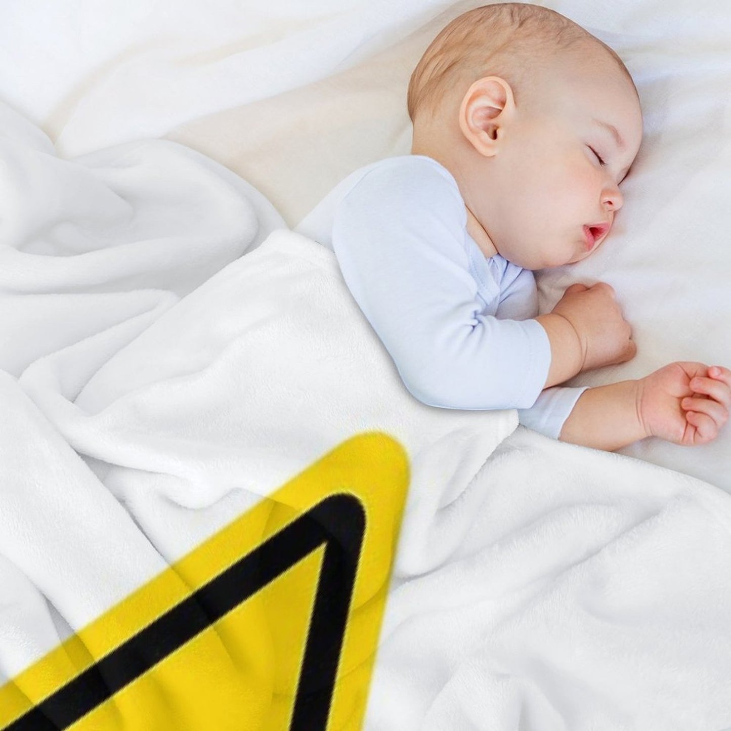Succeed with Caution - Warning Sign Quick-dry Throw Blanket