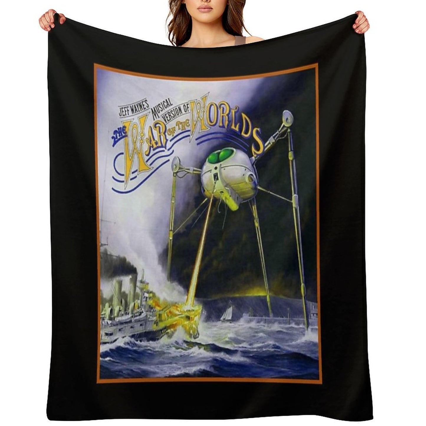 Waynes Well World Wrinkle-free Throw Blanket