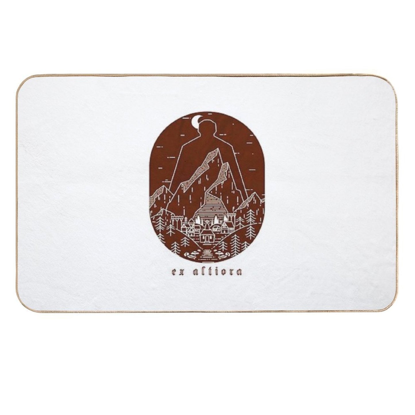 Ex Altiora Cover Non-Slip Bath Mat