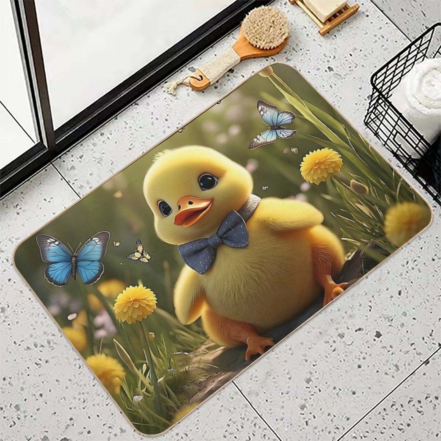 Duckling Repositionable Bath Mat
