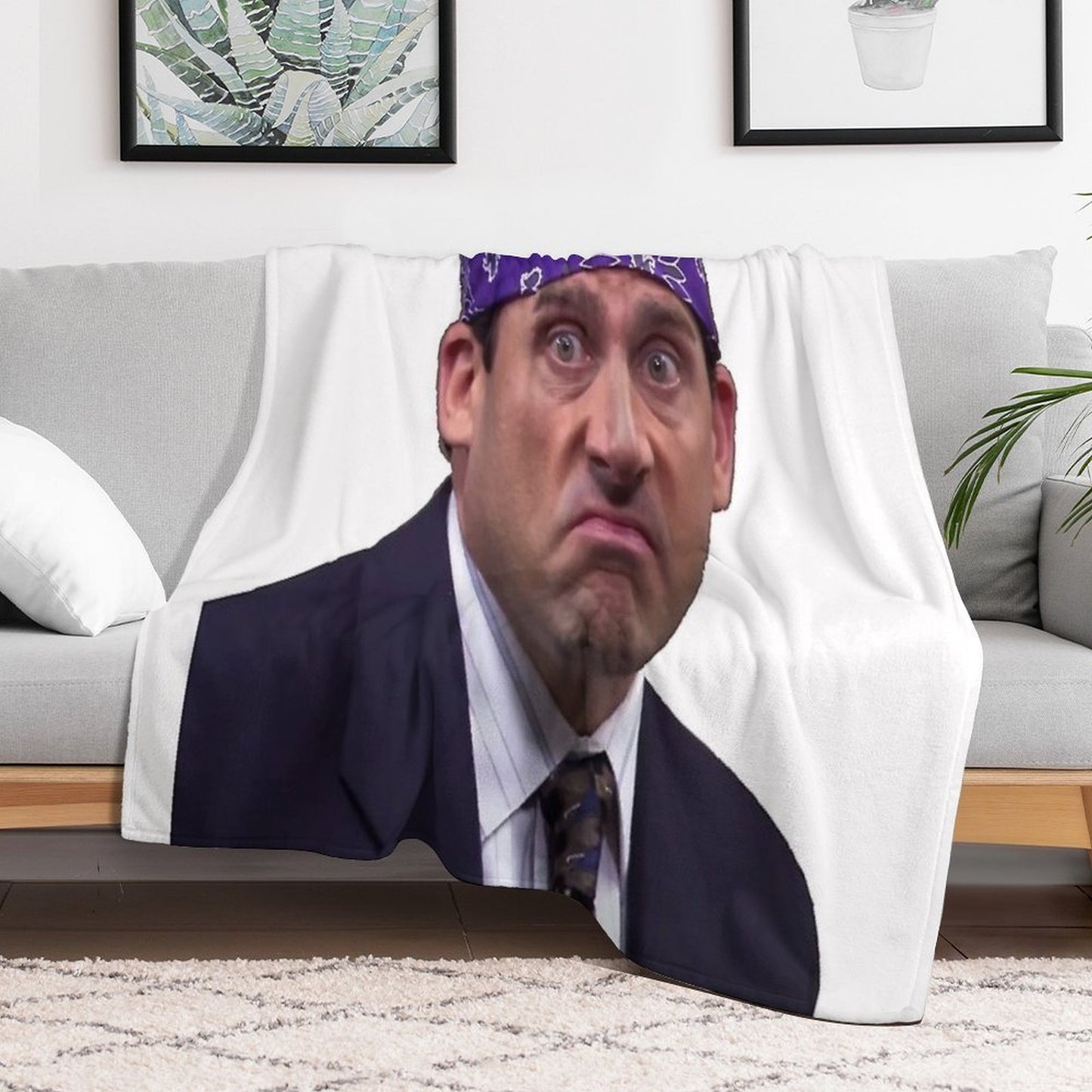 Prison Mike All-season Throw Blanket