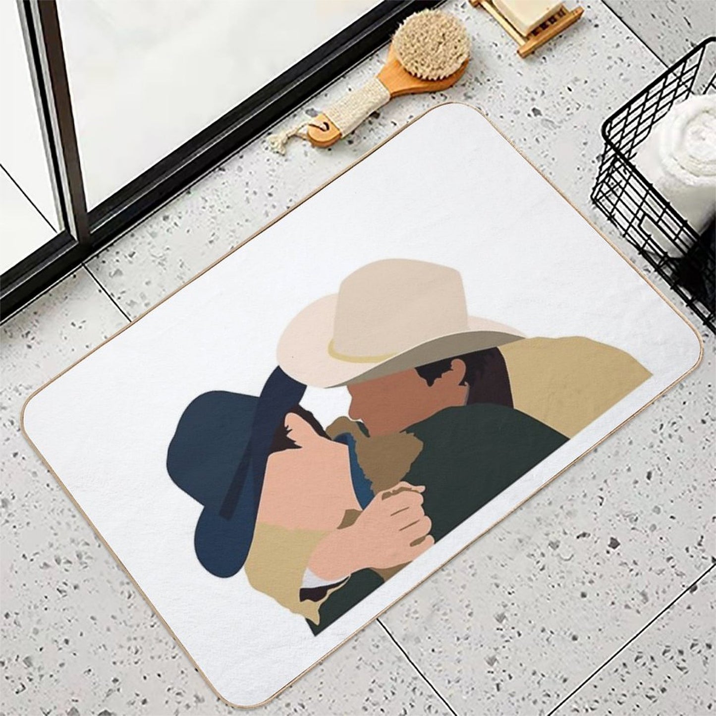 Brokeback Mountain Movie Durable Bath Mat