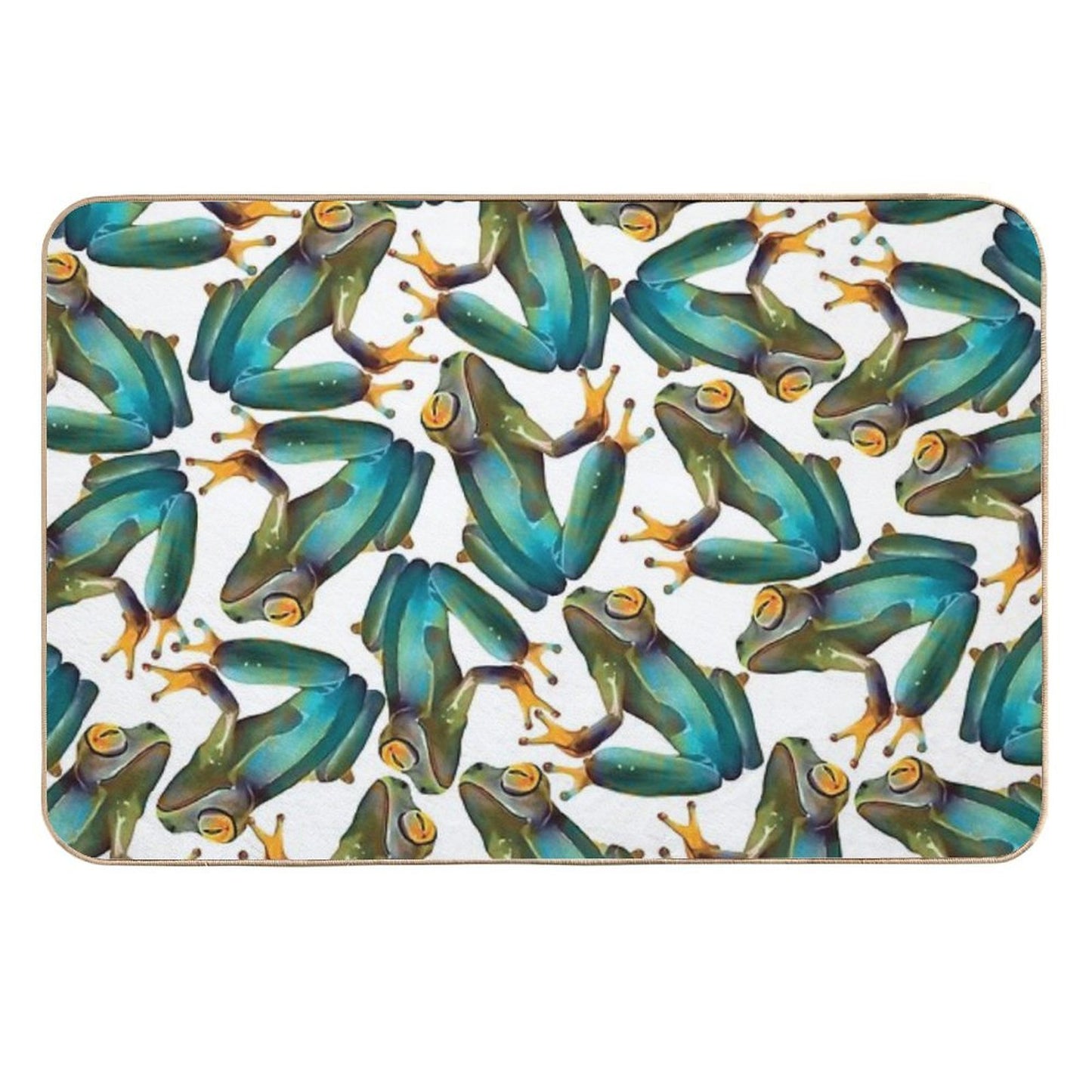 Enchanted Frogs Durable Bath Mat