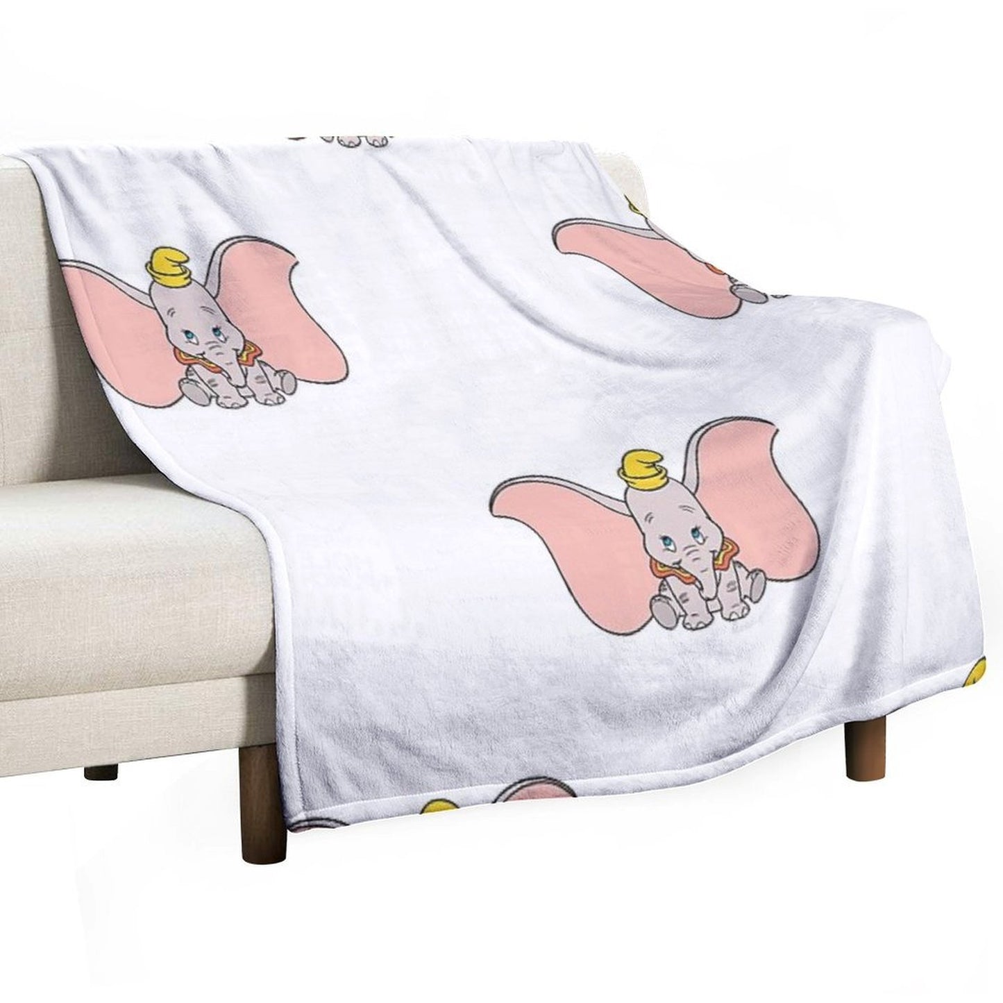 Dumbo Machine-washable Throw Blanket