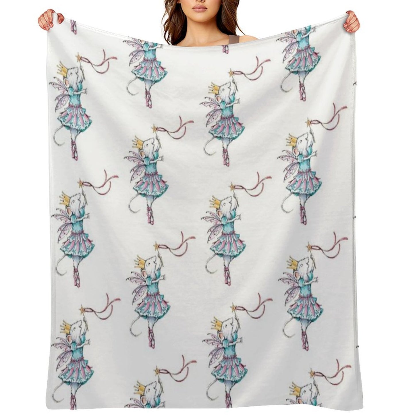 Angelina Ballerina Multi-functional Throw Blanket