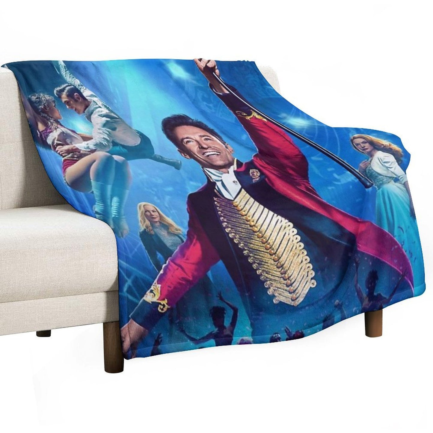 Copy of The Greatest Showman Travel-friendly Throw Blanket