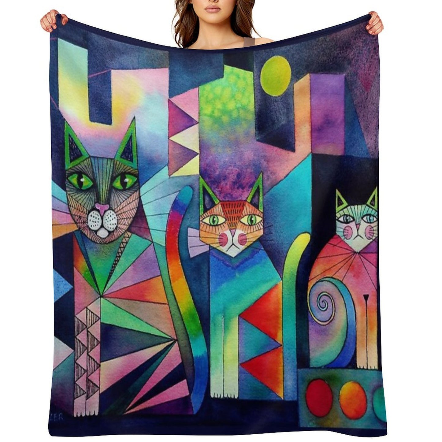 Moonlight Magic Sustainable Throw Blanket