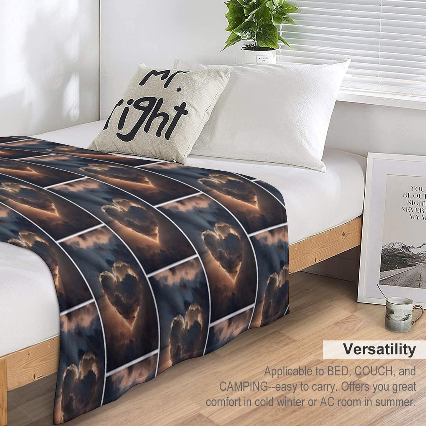 Love Cloud Style 1 Plush Throw Blanket