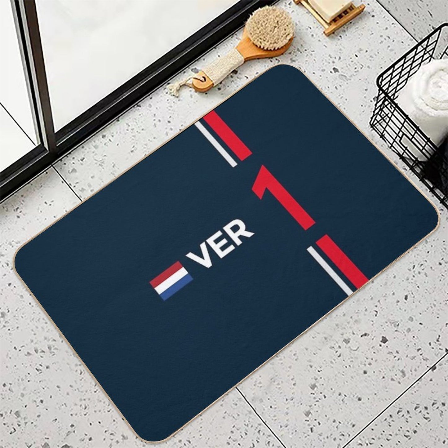 F1 2022 - #1 Verstappen Easy Maintenance Bath Mat