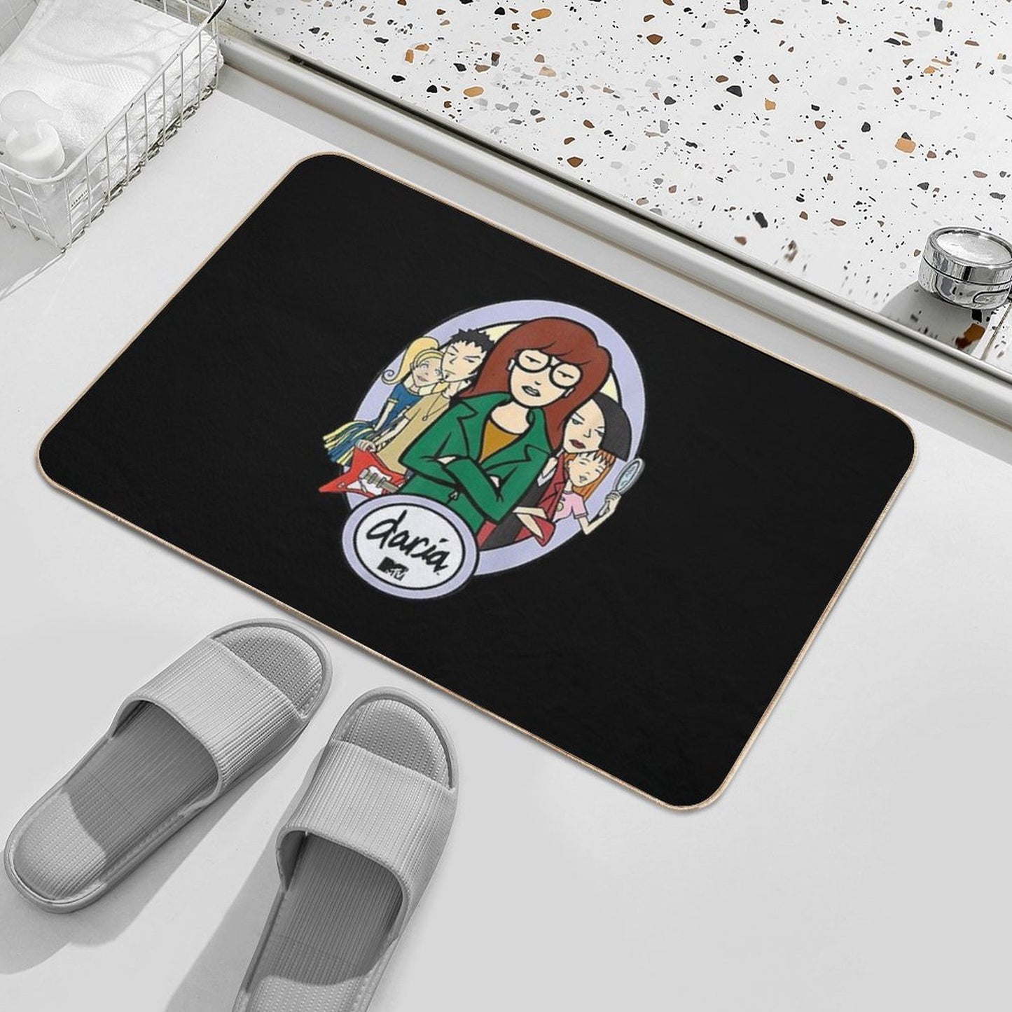 Daria Non-Slip Bath Mat